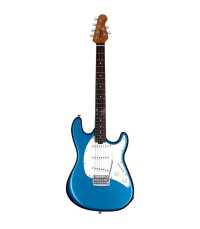 Guitare électrique Sterling Cutlass CT50 SSS Tremolo Toluca Lake Blue