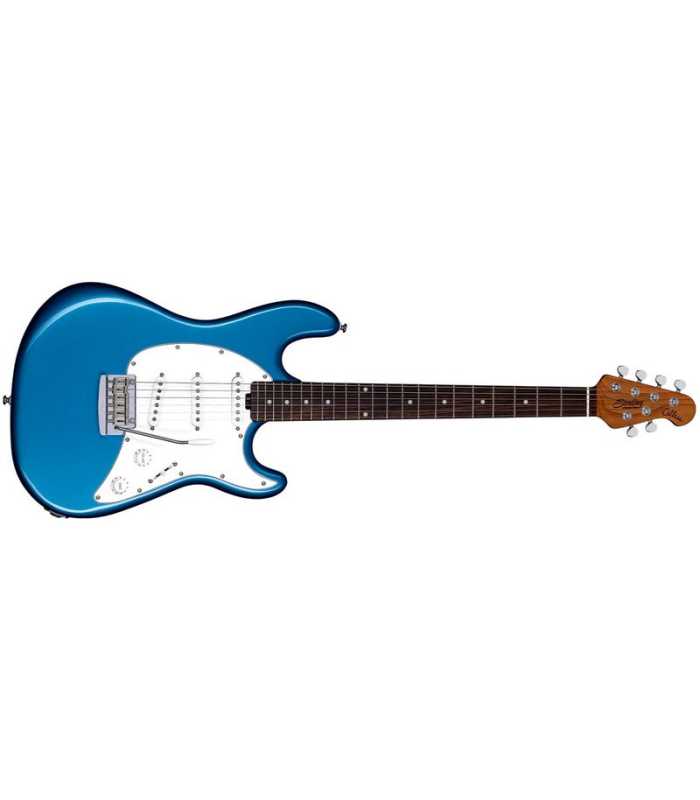 Guitare électrique Sterling Cutlass CT50 SSS Tremolo Toluca Lake Blue
