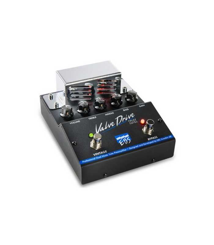 Pedal de preamplificador/overdrive a válvulas EBS ValveDrive DI