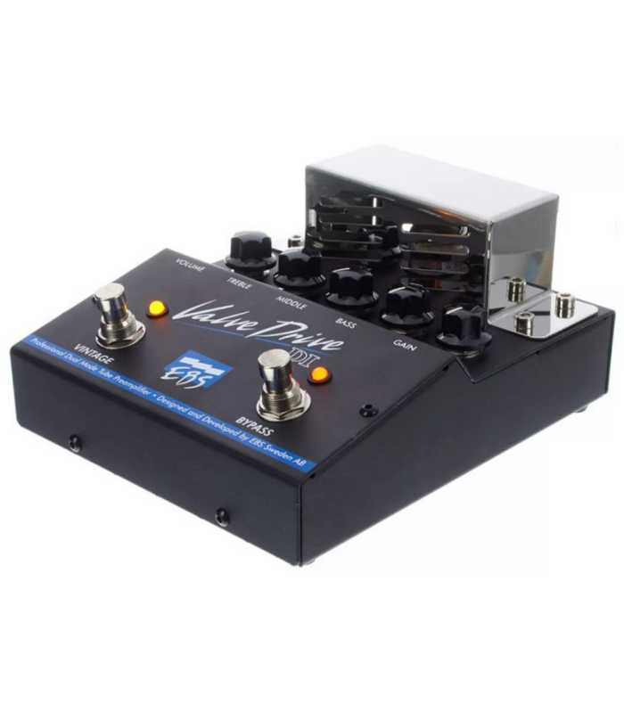 Pédale de préampli/overdrive à tube EBS ValveDrive DI