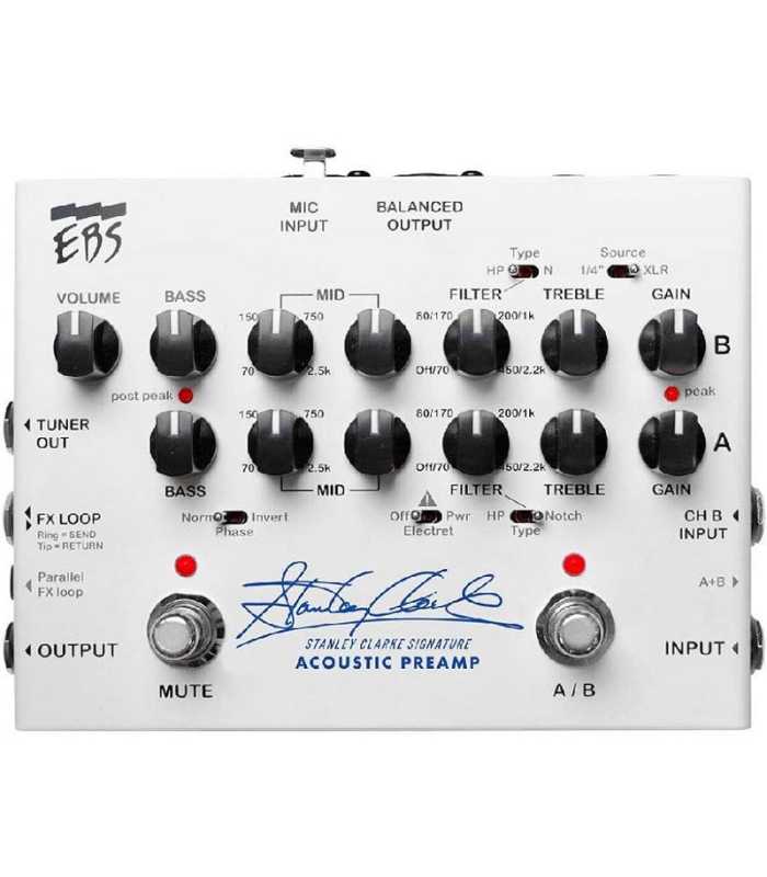 Préampli acoustique EBS Stanley Clarke Signature