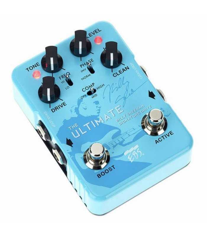 Pedal de Impulso Boost Drive EBS Billy Sheehan Ultimate Signature Drive
