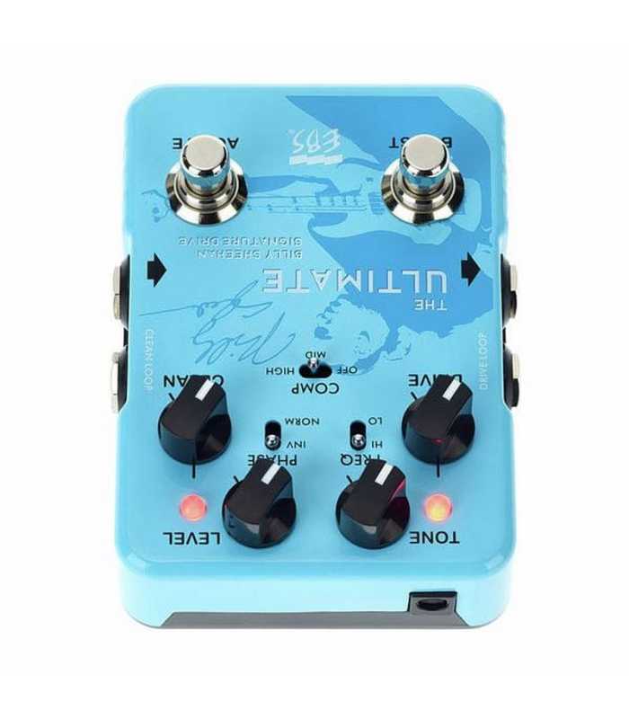 Pedal de Impulso Boost Drive EBS Billy Sheehan Ultimate Signature Drive