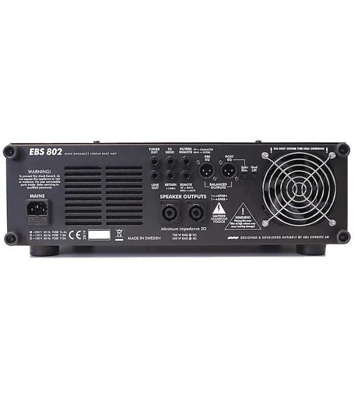 Amplificateur de basse linéaire haute dynamique EBS 802