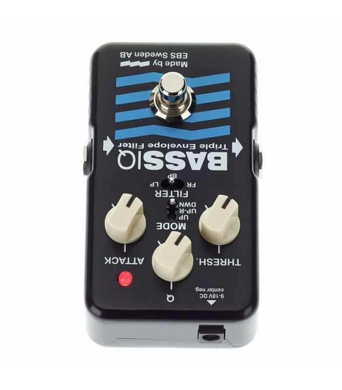 Pedal de filtro de envolvente EBS BassIQ Blue Label