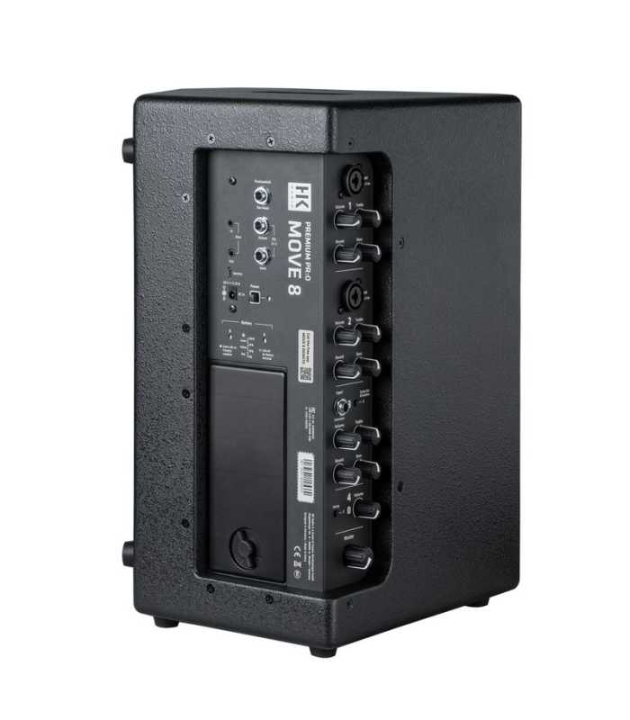 Enceinte amplifiée 8 pouces polyvalente sur batterie avec sac de transport HK Audio  Premium PRO MOVE 8