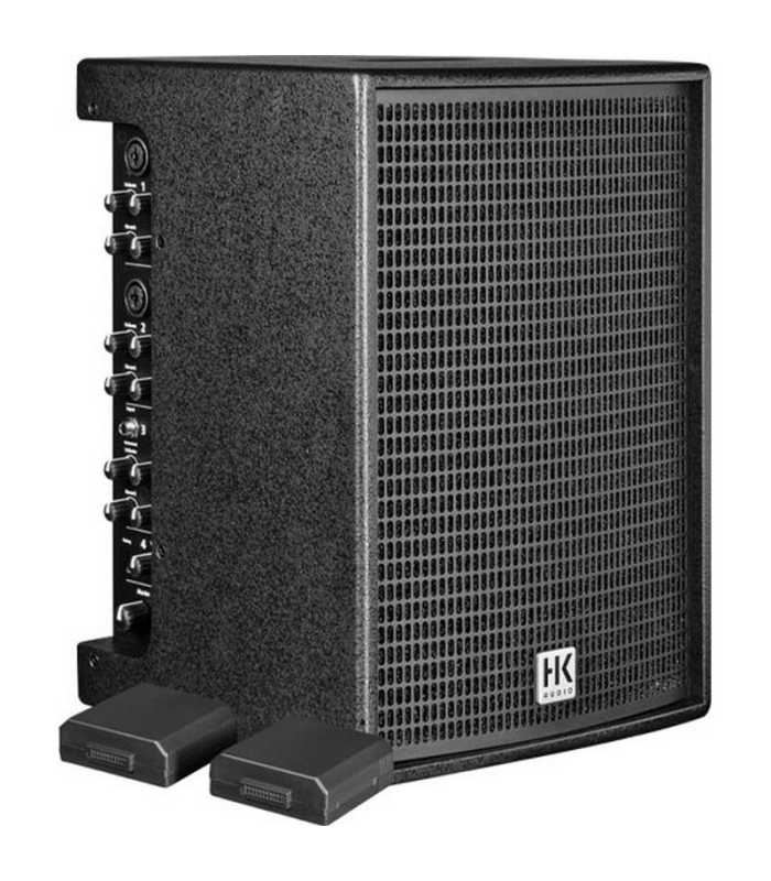 Altavoz amplificado versátil de 8 pulgadas con batería y funda de transporte HK Audio Premium PRO MOVE 8