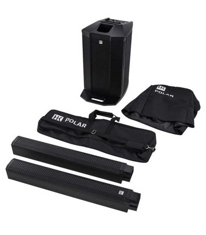 Paquete de dos sistemas de columna amplificados HK Audio Polar 10