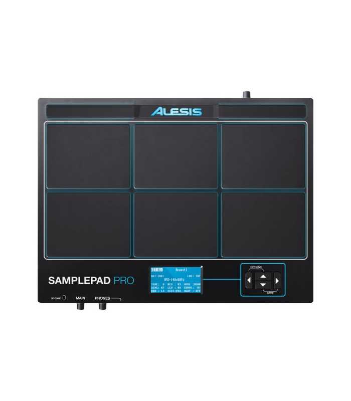 Instrumento de percusión y disparador de muestras con 8 pads Alesis SamplePad Pro