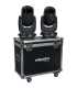 Pack de 2 Cabezas Móviles Beam - Flight case Algam Lighting MB-100