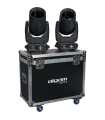 Pack 2 Lyres Beam - Flight case Algam Lighting MB-100