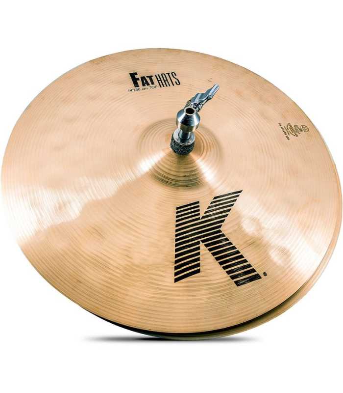 Par de platos Hi-Hat de la familia K 14" Zildjian K Fat Hats
