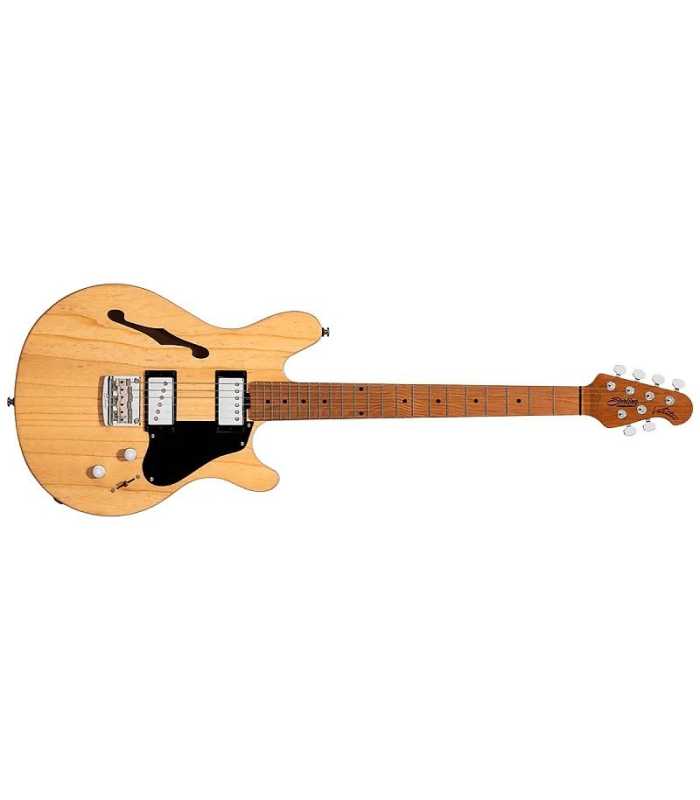 Guitare électrique Semi Hollow Sterling Valentine JV60 Natural