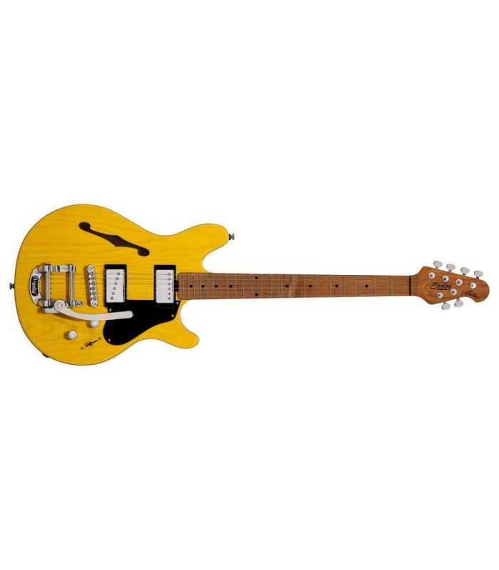 Guitarra eléctrica Semi Hollow Sterling Valentine JV60 Bigsby Butterscotch