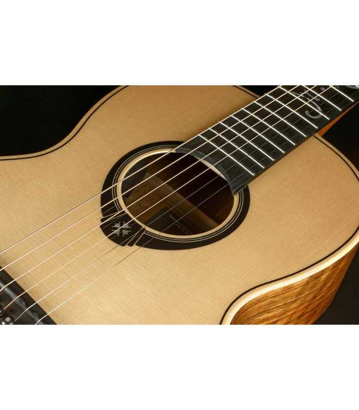 Guitarra electroacústica Parlor Signature Michel Haumont LÃG Tramonane 318