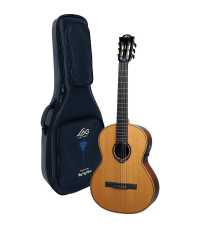 Guitare électro classique pour gauchers LÃG HYVIBE 15 CLHV15E