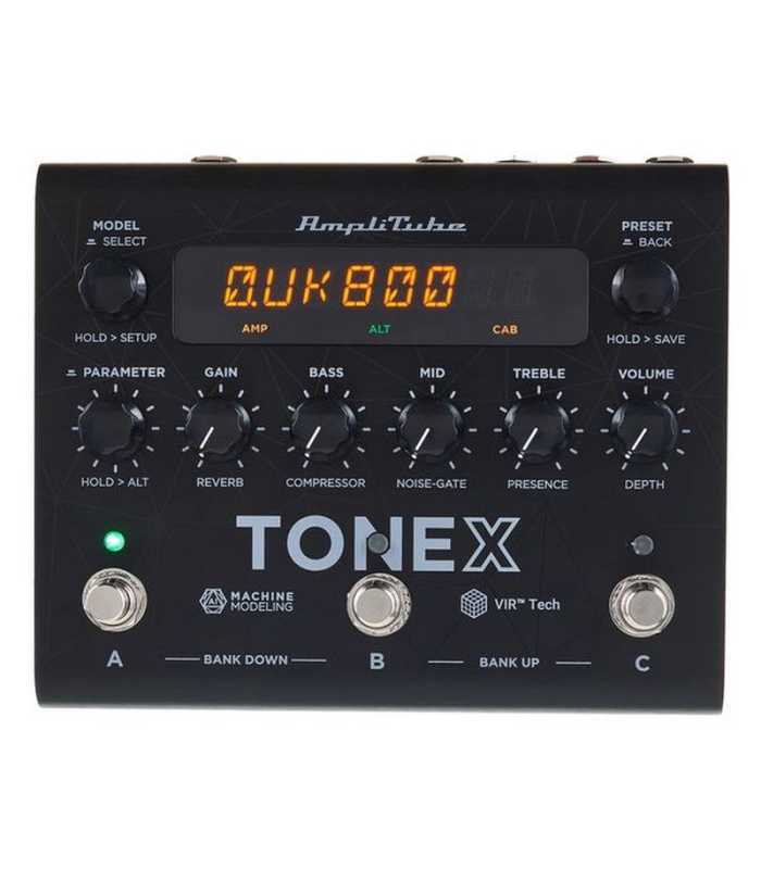 Pedal con tecnología de modelado de inteligencia artificial (AI Machine) IK Multimedia Tone X