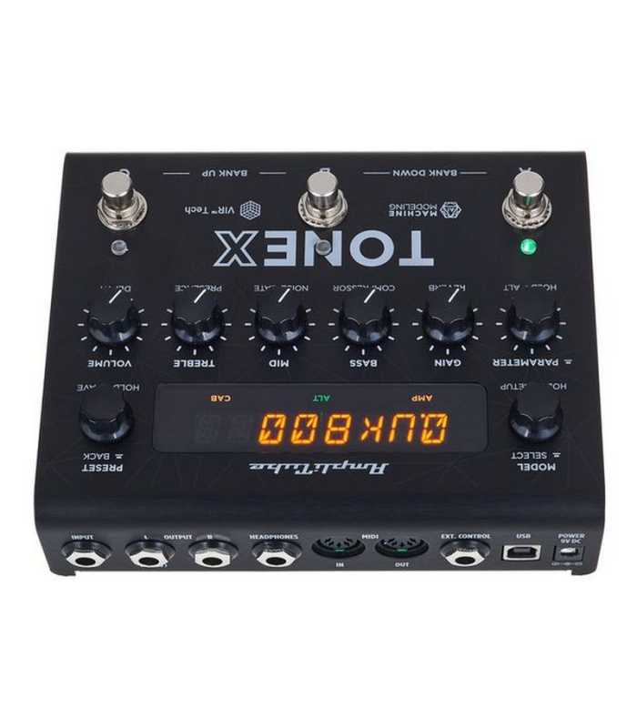 Pedal con tecnología de modelado de inteligencia artificial (AI Machine) IK Multimedia Tone X