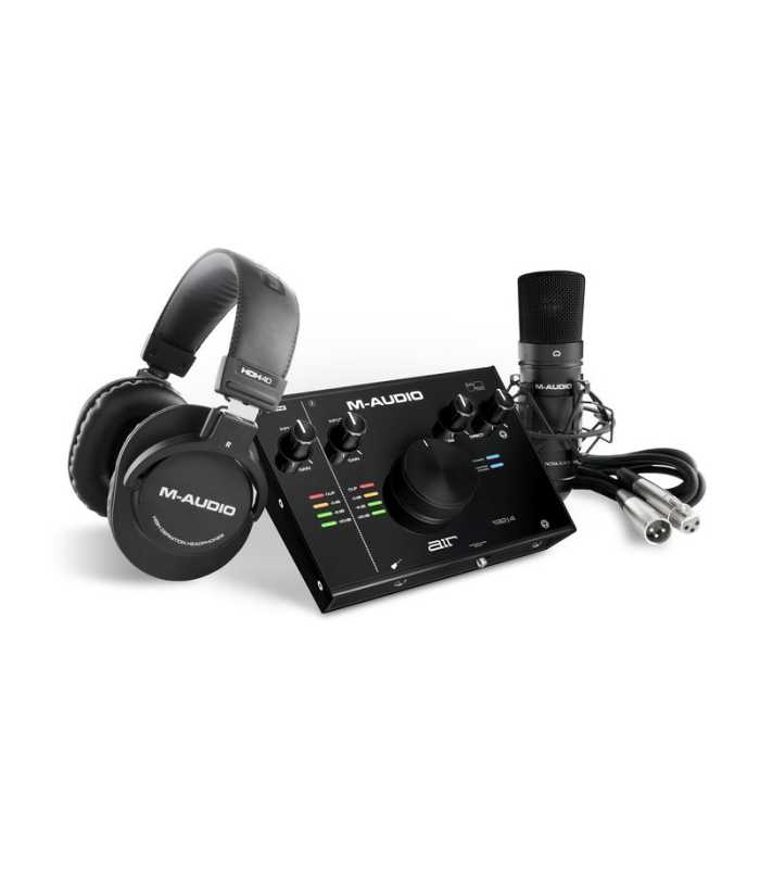 Paquete de estudio profesional M-Audio AIR 192|4 Vocal Studio Pro