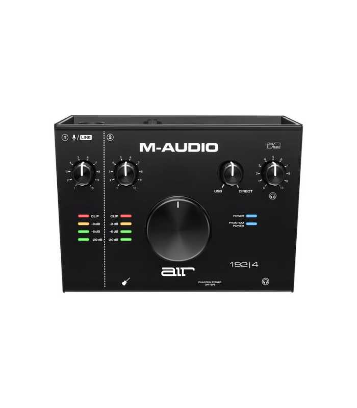 Paquete de estudio profesional M-Audio AIR 192|4 Vocal Studio Pro