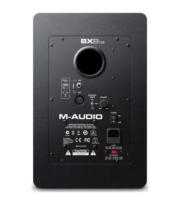 Monitor de estudio M-Audio BX8 D3