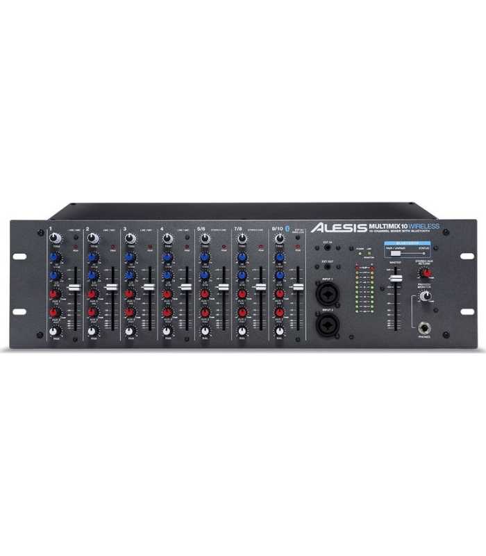 Mesa de mezclas rackable de 10 canales con Bluetooth inalámbrico Alesis MultiMix 10 Wireless