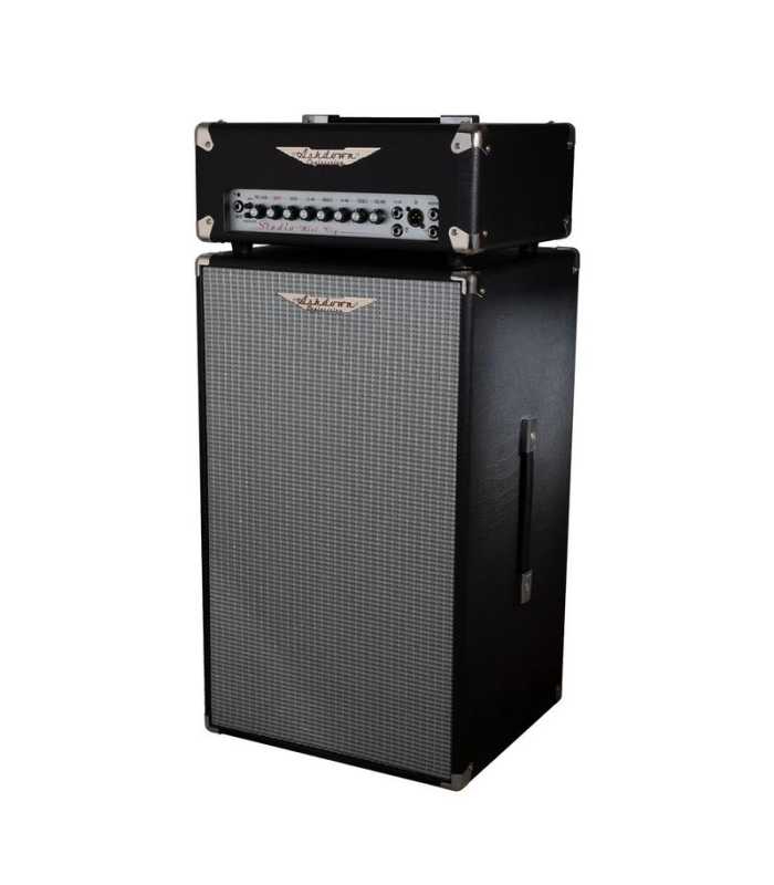 Cabezal de amplificador de 250 W y bafle de bajo 2 x 10" del Ashdown Studio Mini Rig