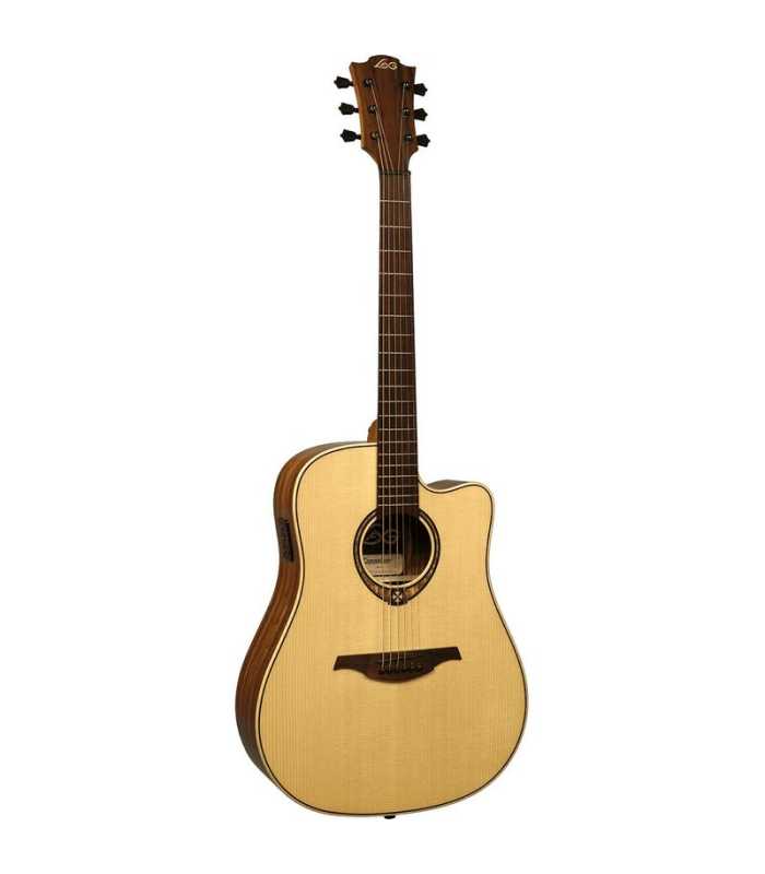 Guitarra electroacústica Dreadnought LÂG Tramontane 318 DCE