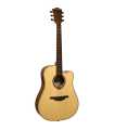 Guitare électro acoustique Dreadnought LÂG Tramontane 318 DCE