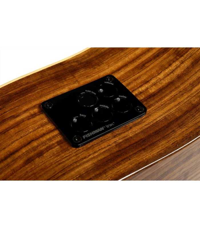 Guitarra electroacústica Dreadnought LÂG Tramontane 318 DCE