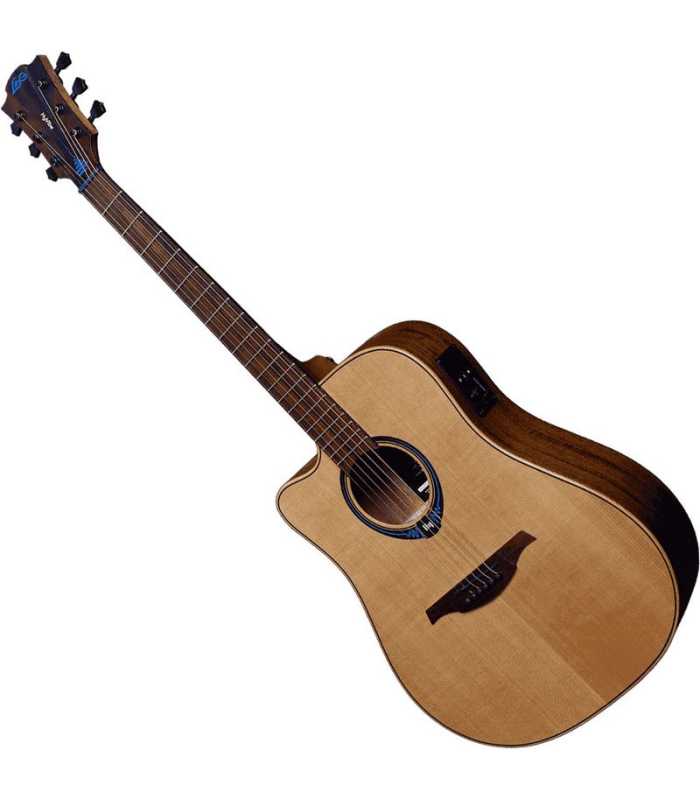 Guitarra electroacústica Dreadnought para zurdos LÂG TLHV15DCE