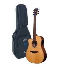 Guitare électro-acoustique Dreadnought pour gauchers LÂG TLHV15DCE