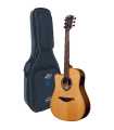 Guitarra electroacústica Dreadnought para zurdos LÂG TLHV15DCE