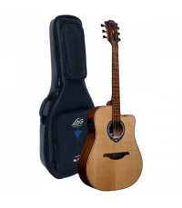 Guitare électro acoustique Auditorium Lâg Tramontane Hyvibe THV10ACE-LB