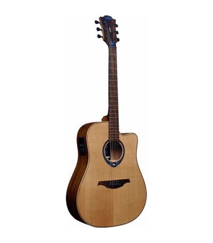 Guitarra electroacústica Dreadnought Lâg Tramontane Hyvibe THV10DCE-LB