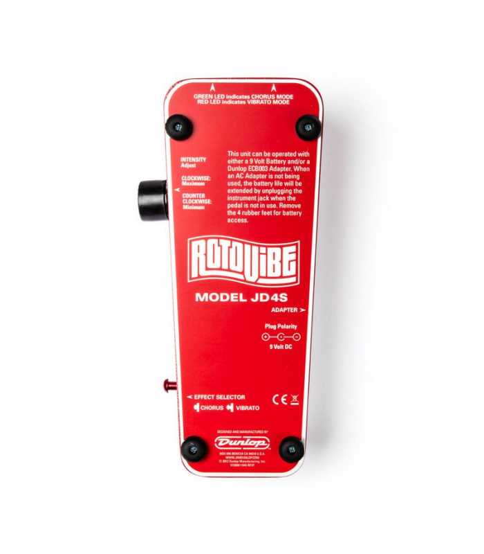 Pédale de Chorus et Vibrato Dunlop Rotovibe JD4S
