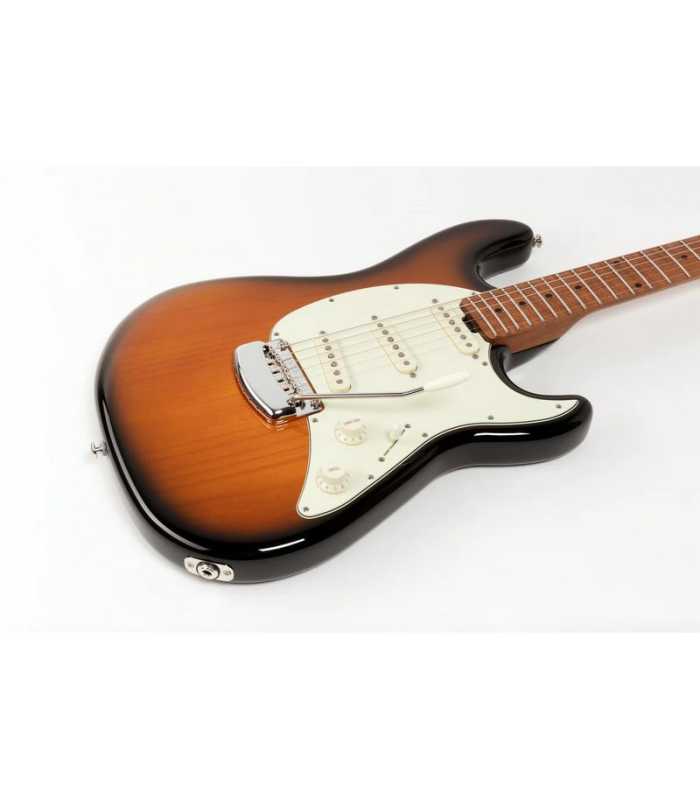 Guitare électrique Music Man Cutlass SSS TREM - Vintage Tobacco Burst