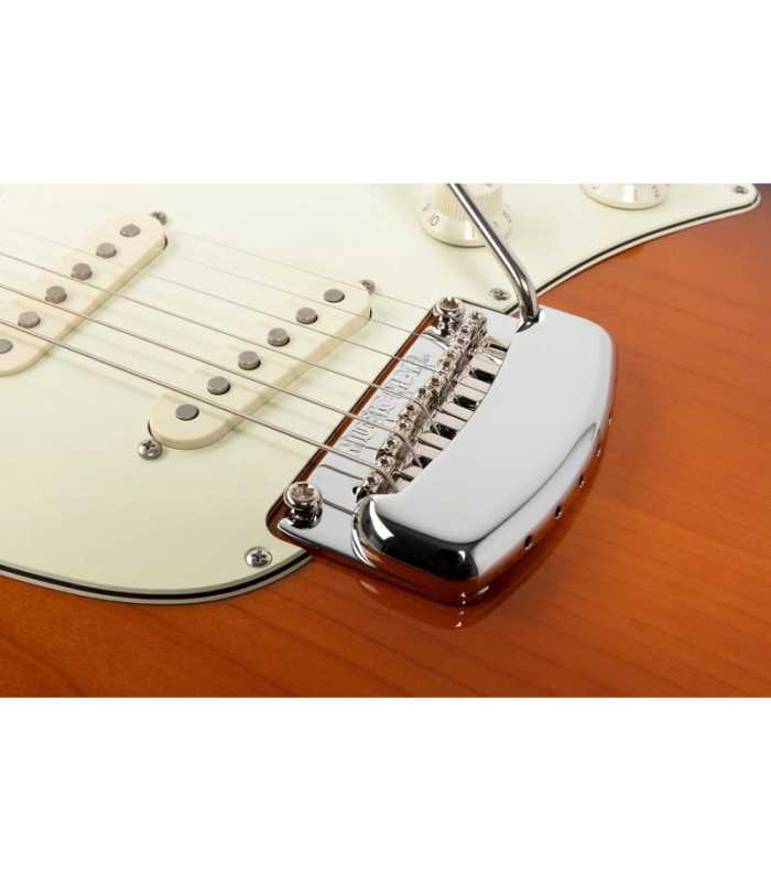 Guitare électrique Music Man Cutlass SSS TREM - Vintage Tobacco Burst