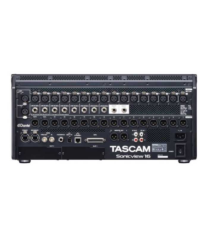 Enregistreurs et consoles numériques Tascam Sonicview 16