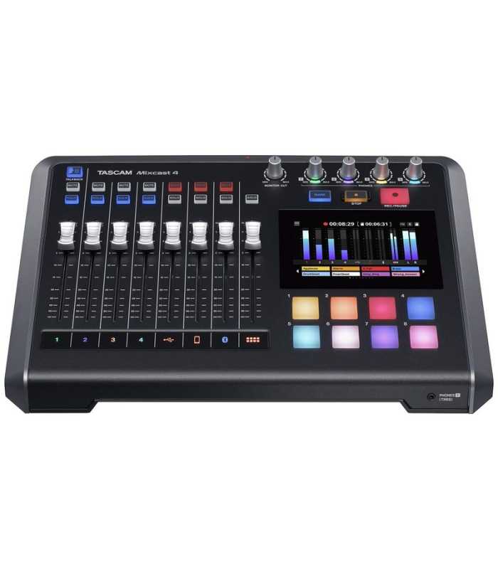 Station de création de contenu Tascam Mixcast 4