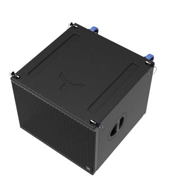 Caisson de basses actif pilotable et compact Moose Sound G1828A