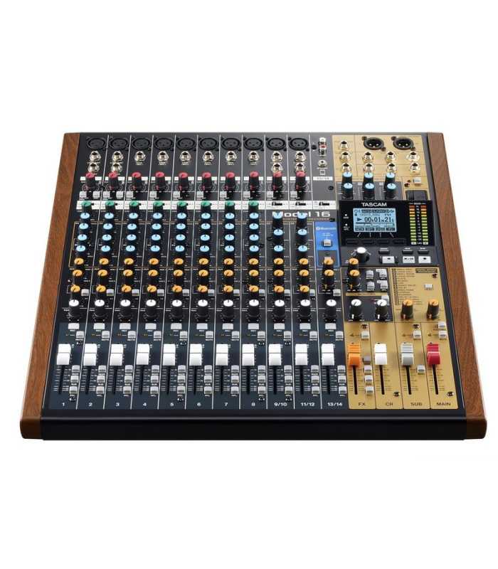 Mélangeur analogique avec enregistreur numérique Tascam Model 16