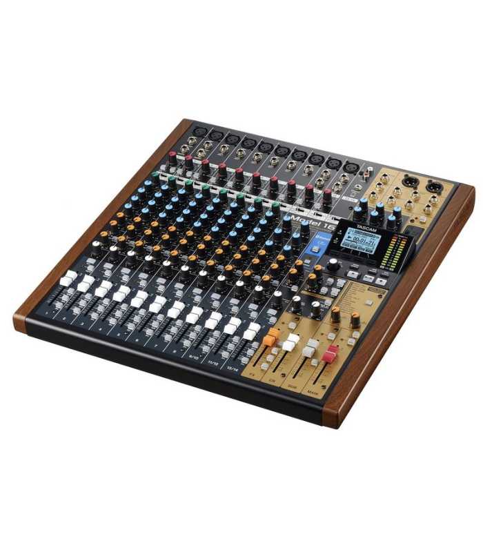 Mesa de mezclas analógica con grabadora digital Tascam Model 16