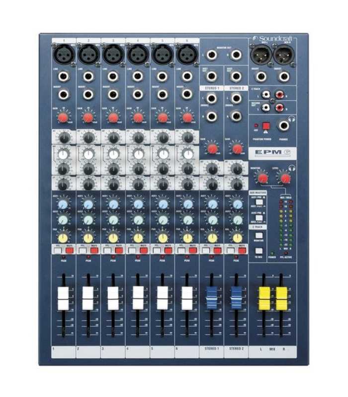 Mezcladora analógica Soundcraft EPM6