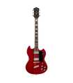 Guitare électrique Guild Polara Deluxe Cherry Red