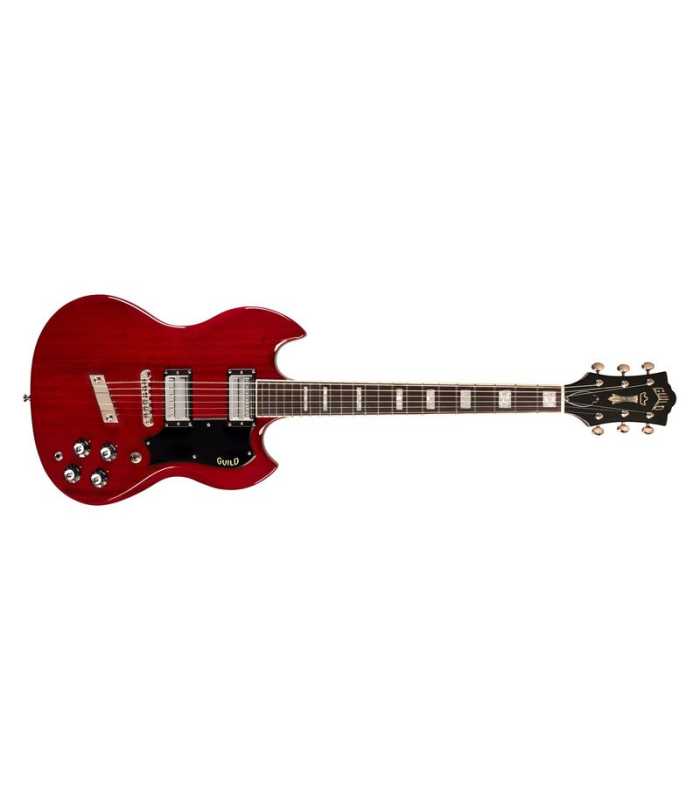 Guitare électrique Guild Polara Deluxe Cherry Red