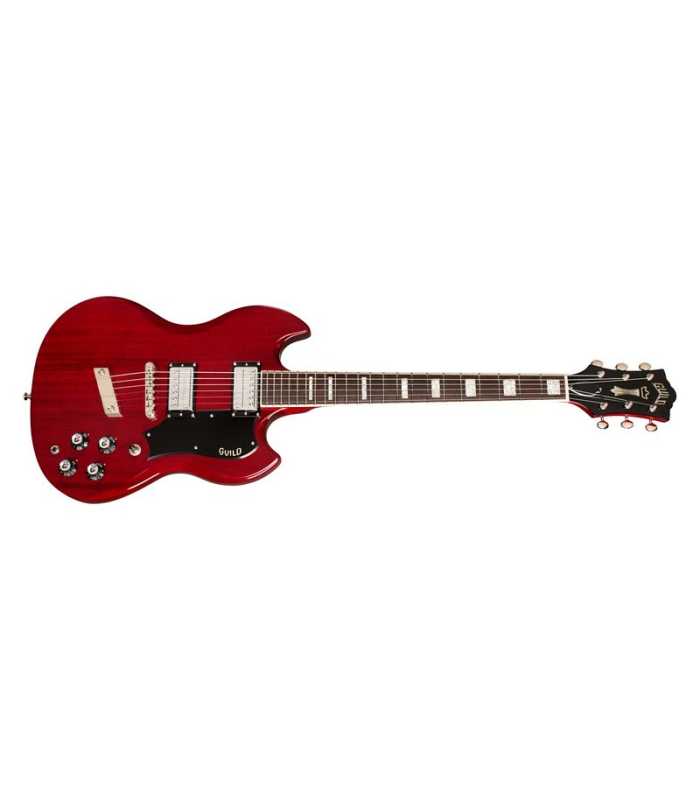 Guitare électrique Guild Polara Deluxe Cherry Red