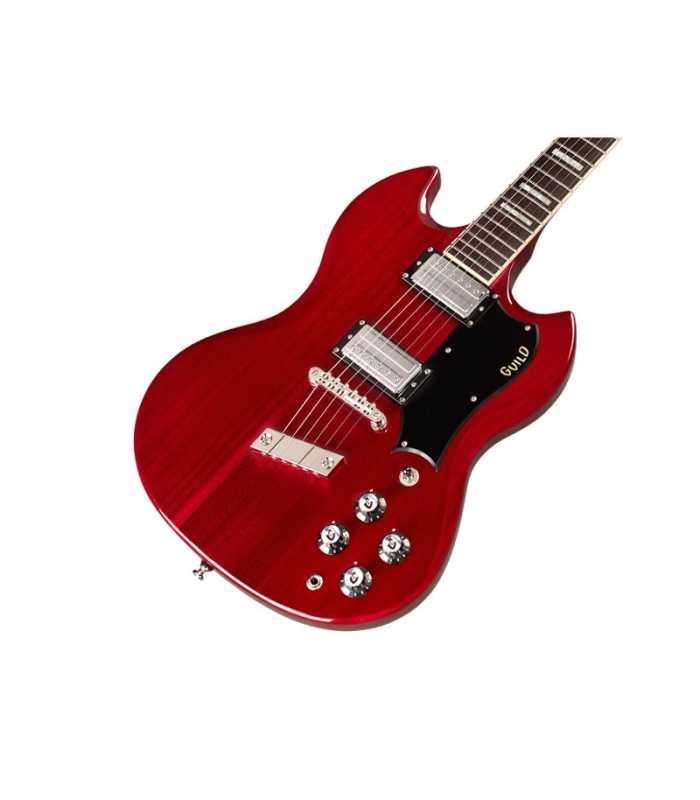 Guitare électrique Guild Polara Deluxe Cherry Red