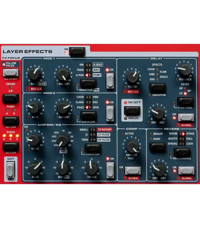 Clavier de scène 88 notes toucher lourd Clavia Nord Stage 4 - 88