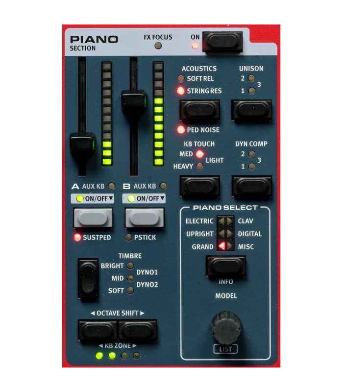 Clavier de scène 88 notes toucher lourd Clavia Nord Stage 4 - 88
